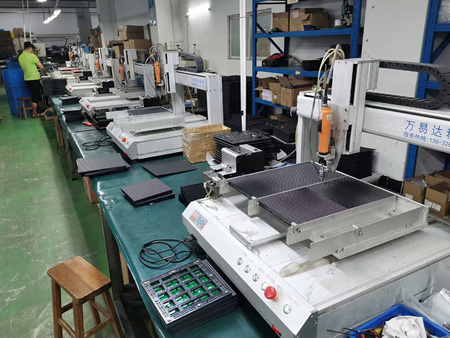 車(chē)間機(jī)器展示